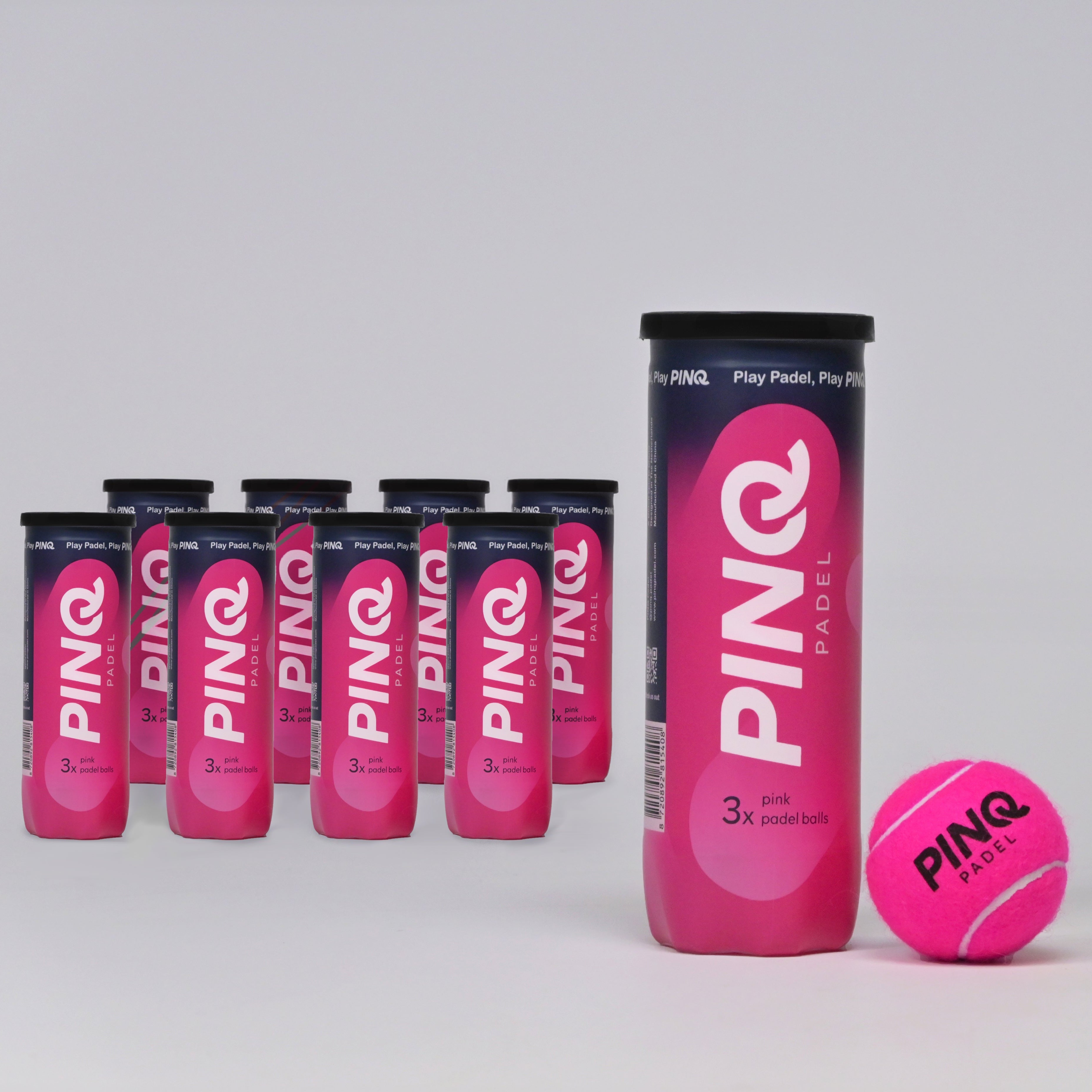 PINQ Padel Balls - Nocta Pack (9x3 balls)