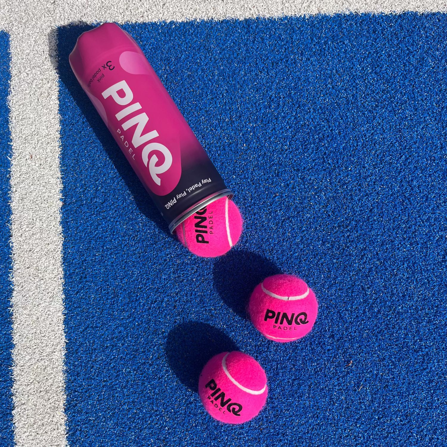 PINQ Padel Balls - Pink - Triple Pack (3+1 FREE + FREE SHIPPING)
