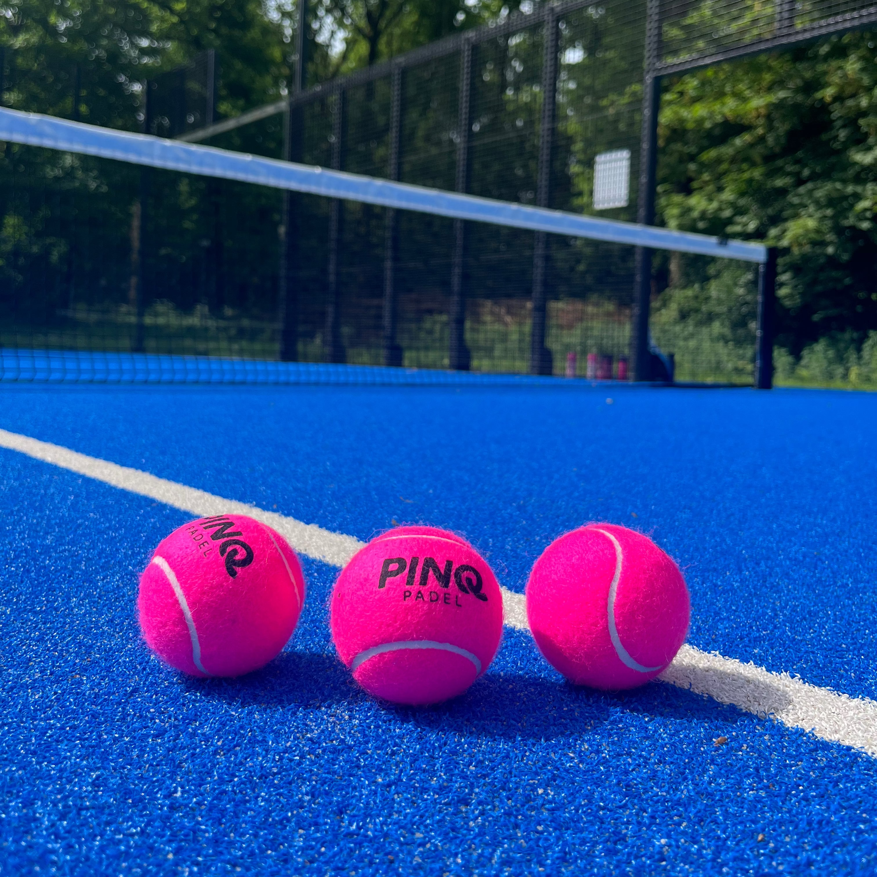 PINQ Padel Balls - Pink - Triple Pack (3+1 FREE + FREE SHIPPING)