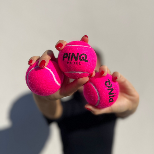 PINQ Padel Balls - Pink - Box Pack (24x3 balls)